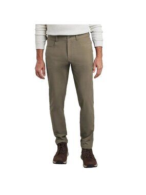 NWT Kirkland Signature Olive Men's Green 36x32 Cargo Stretch Tech Pant